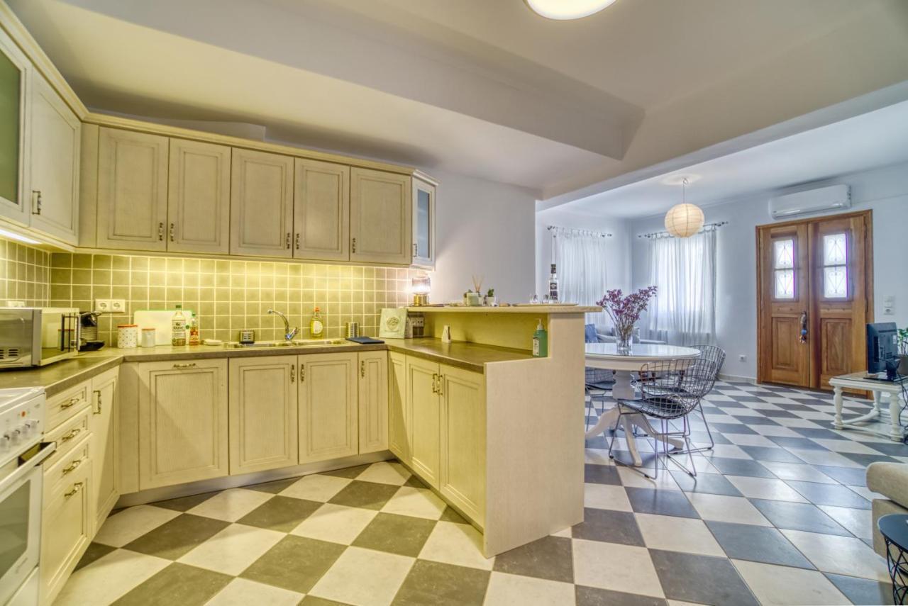 Stylish, Cozy 2-Bdr Flat In Andros Town By Explore Andros エクステリア 写真